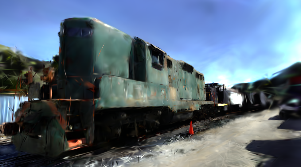 LightGS result at selected scene